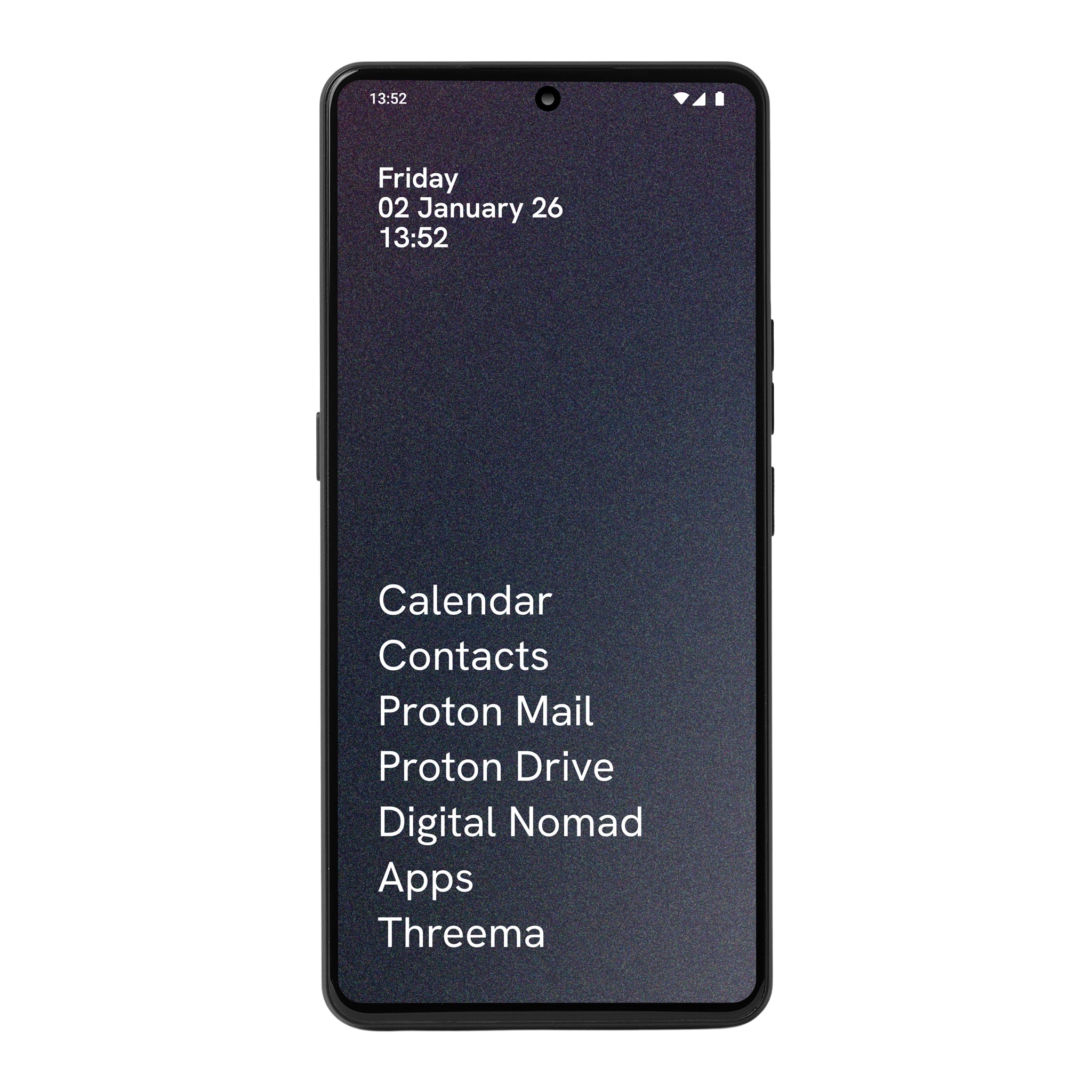 Punkt. MC03 Premium Secure Smartphone + 1 year of AphyOS Subscription (Europe Version)