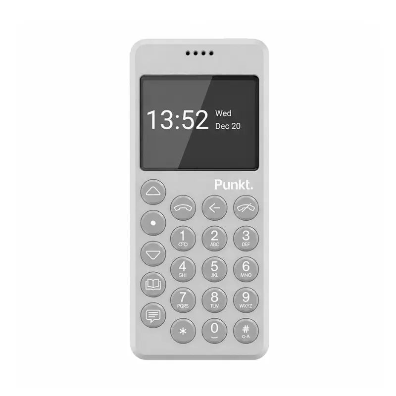 Punkt. MP02 Minimalistisches 4G-Handy