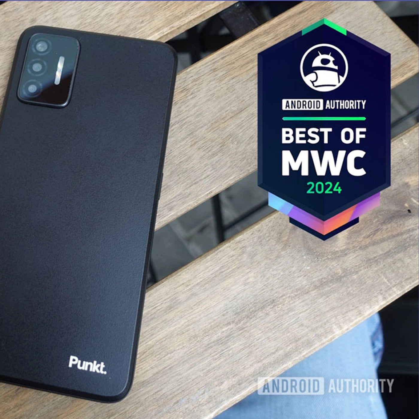 Punkt honored in Android Authority’s “Best of MWC 2024” awards, recognized for innovation and standout minimalist technology.
