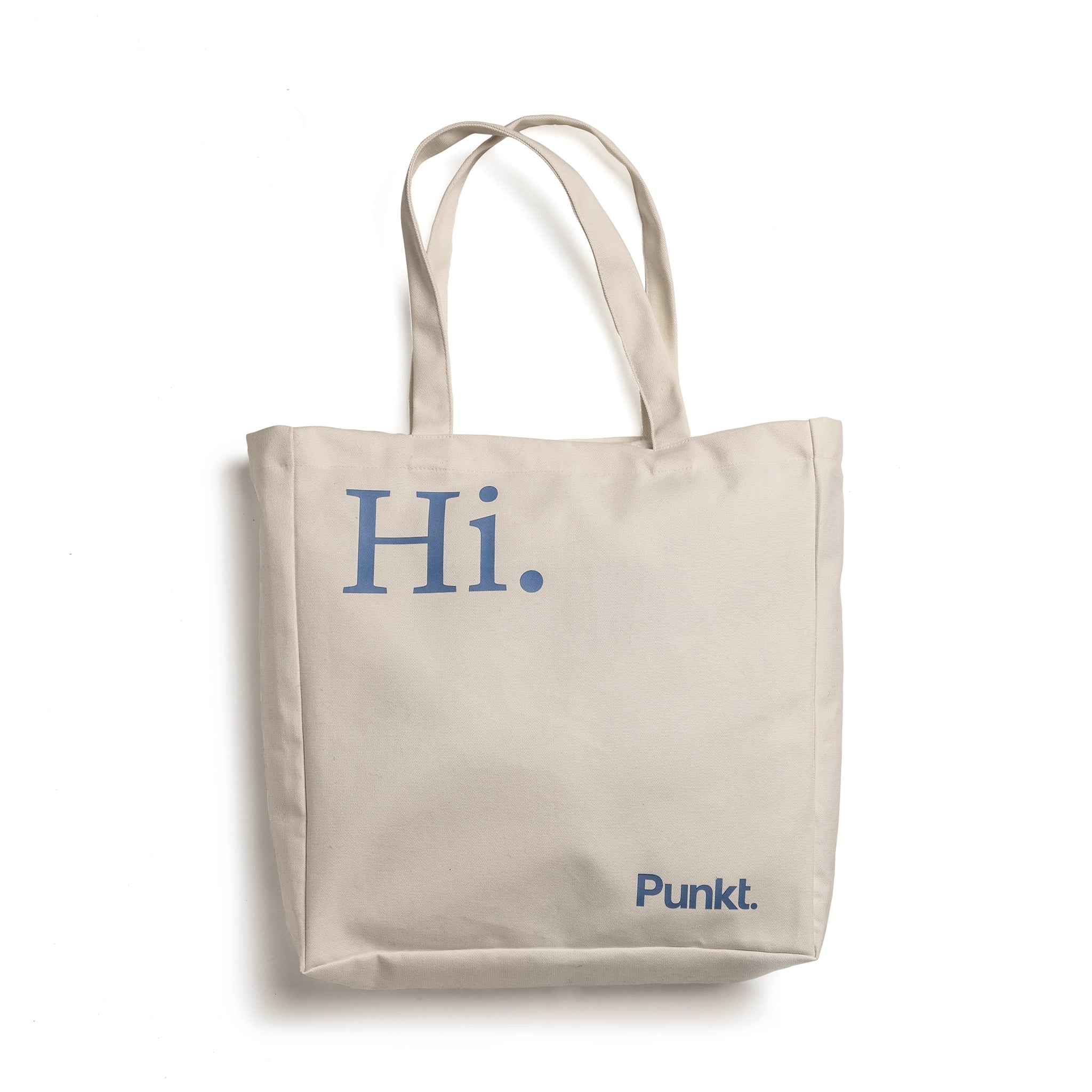 tote bag beige front with-message white background