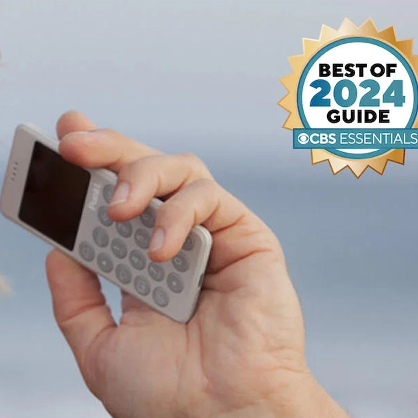 Punkt MP02 featured in CBS News as “Best Feature Phone Overall,” emphasizing its design, simplicity, and standout performance.