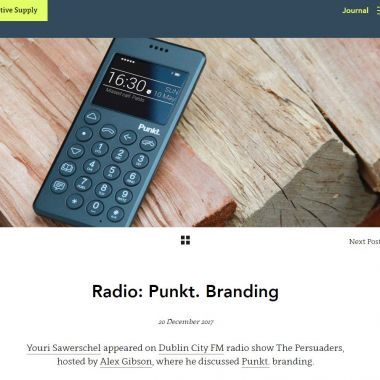 Radio: Punkt. Branding