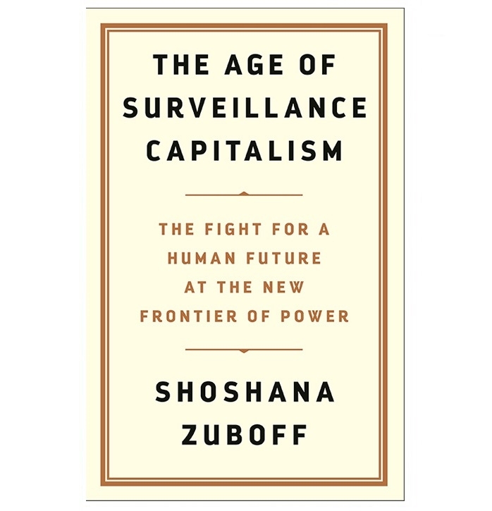 book cover of The Age of Surveillance Capitalism by Shoshana Zuboff book review by Punkt.