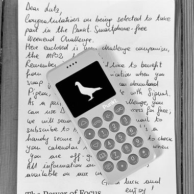 Embrace Mindfulness: A Weekend Digital Detox with Punkt. MP02