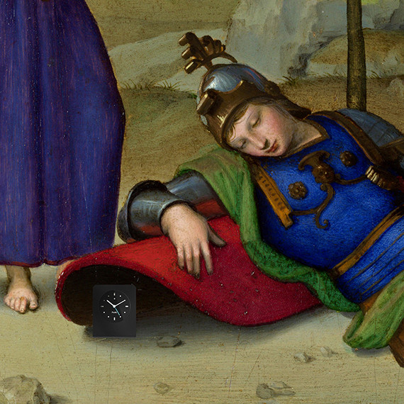 Raffaello Sanzio, 1503-1504, Sogno del Cavaliere, National Gallery, London