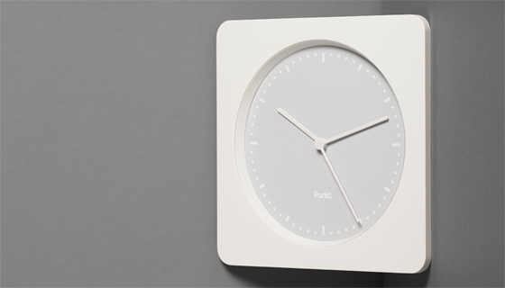 CC 01 Corner Clock with Punkt. design