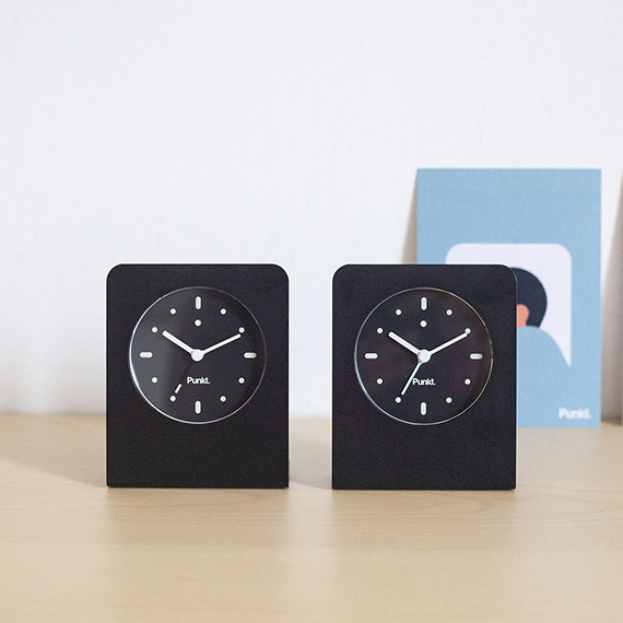 Two AC02 alarm clocks