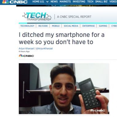 I ditched my smartphone for a week so you don't have to