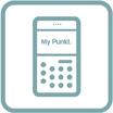 icon showing that it is possible to add your name on the MP02 screen for easy differentiation between multiple handsets.